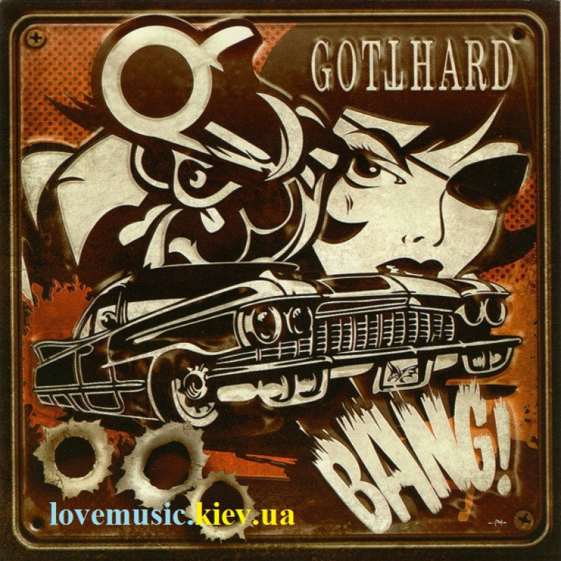 Музичний сд диск GOTTHARD Bang! (2014) (audio cd)