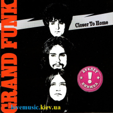 Музичний сд диск GRAND FUNK RAILROAD Closer to home (1970) (audio cd)