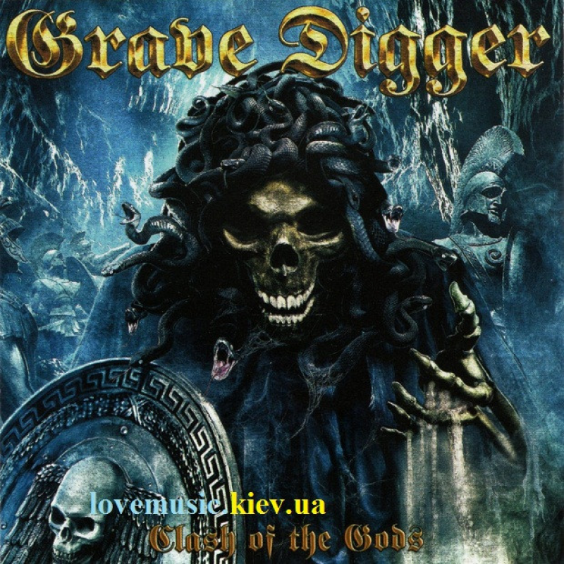 Музичний сд диск GRAVE DIGGER Clash of the gods (2012) (audio cd)