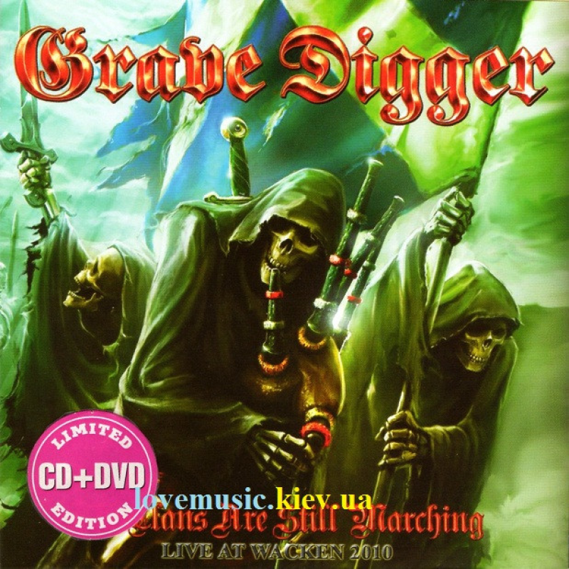 Музичний сд диск GRAVE DIGGER The clans are still marching (2011) (audio cd)
