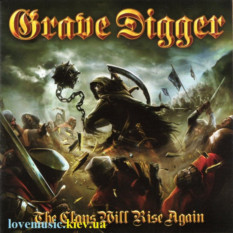 Музичний сд диск GRAVE DIGGER The clans will rise again (2010) (audio cd)