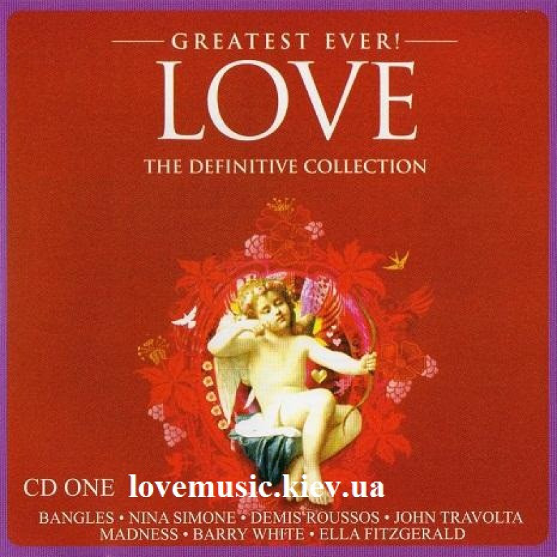 Музичний сд диск GREATEST EVER LOVE Definitive collection CD 1 (2010) (audio cd)