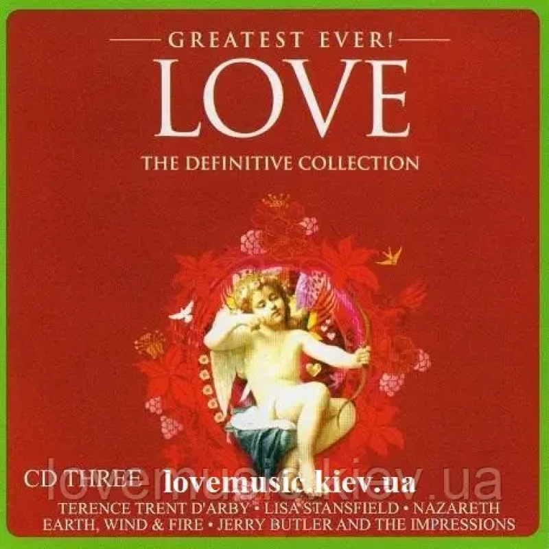 Музичний сд диск GREATEST EVER LOVE Definitive collection CD 3 (2010) (audio cd)