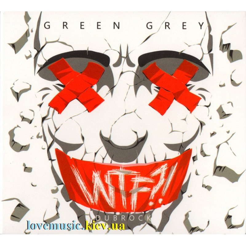 Музичний сд диск GREEN GREY WTF?! (2016) (audio cd)