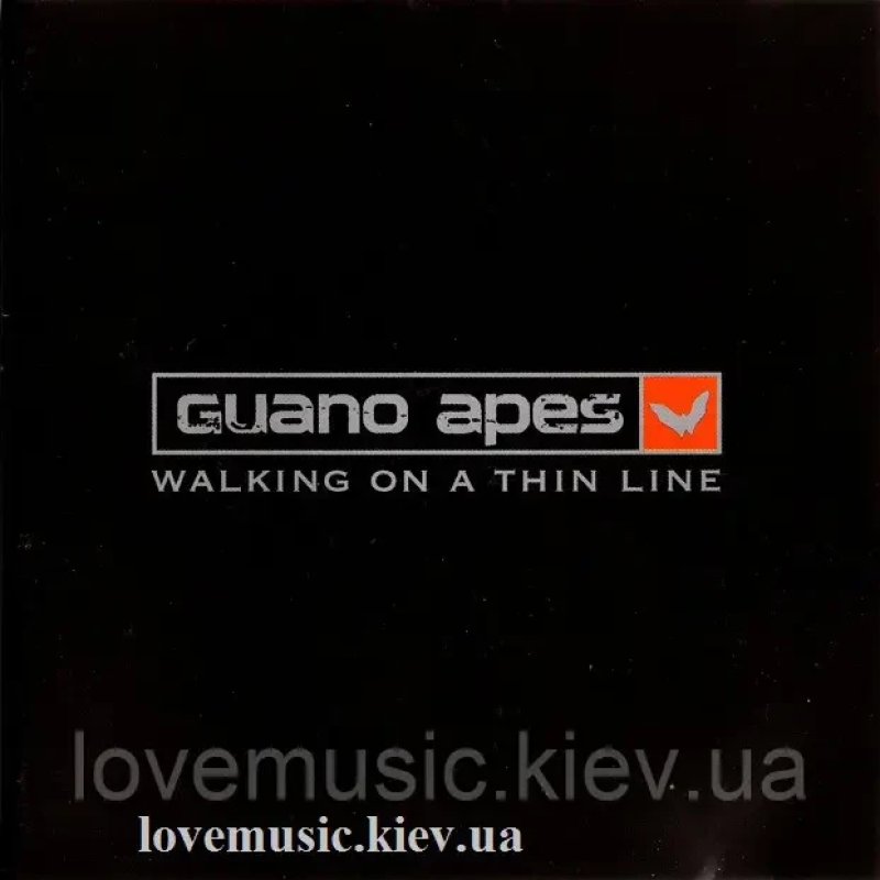 Музичний сд диск GUANO APES Walking on a thin line (2003) (audio cd)