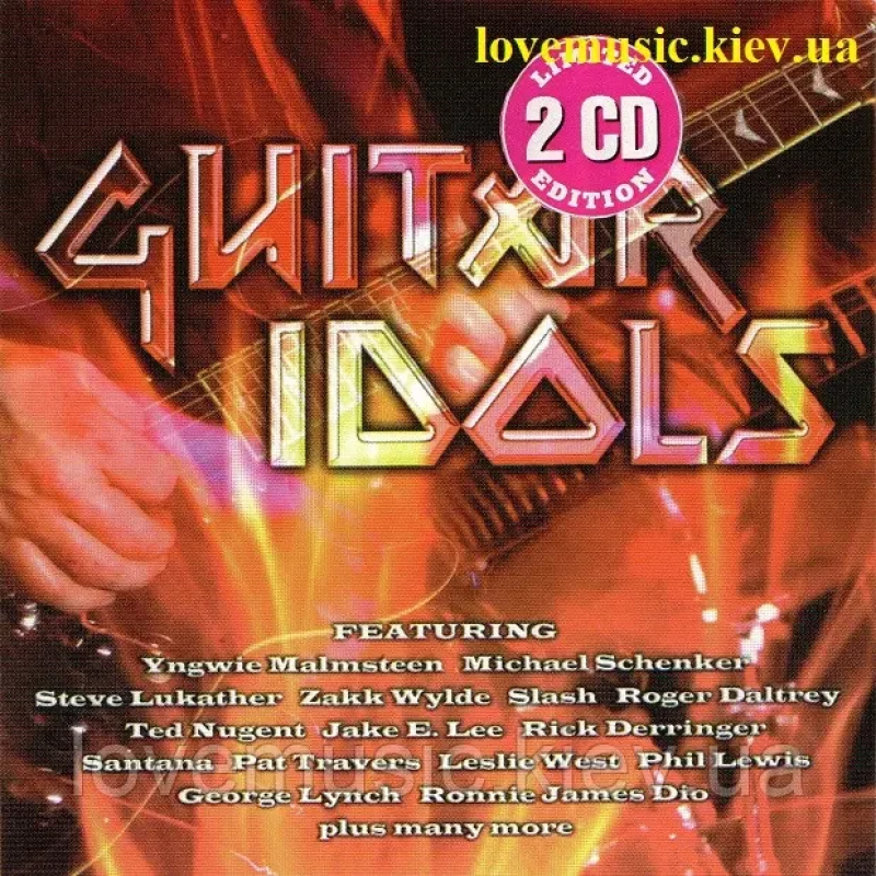 Музичний сд диск GUITAR IDOLS (2008) (audio cd)