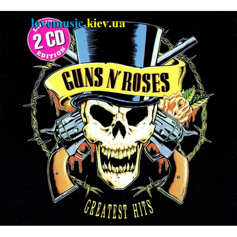 Музичний сд диск GUNS N“ ROSES Greatest hits (2010) (audio cd)