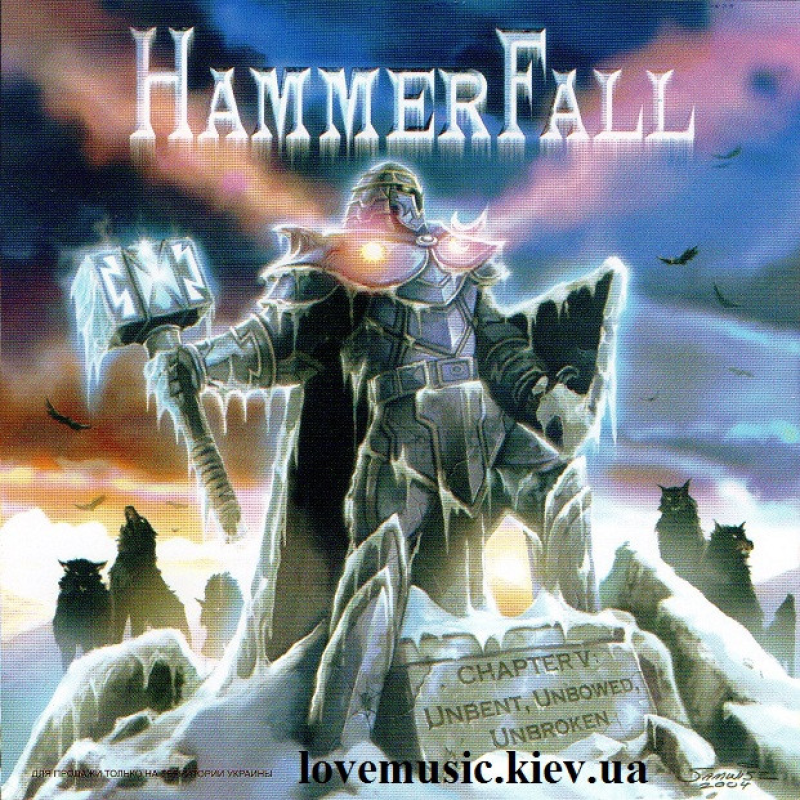 Музичний сд диск HAMMERFALL Chapter V: Unbent Unbowed Unbroren (2005) (audio cd)