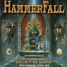 Музичний сд диск HAMMERFALL Legacy of kings (1998) (audio cd)