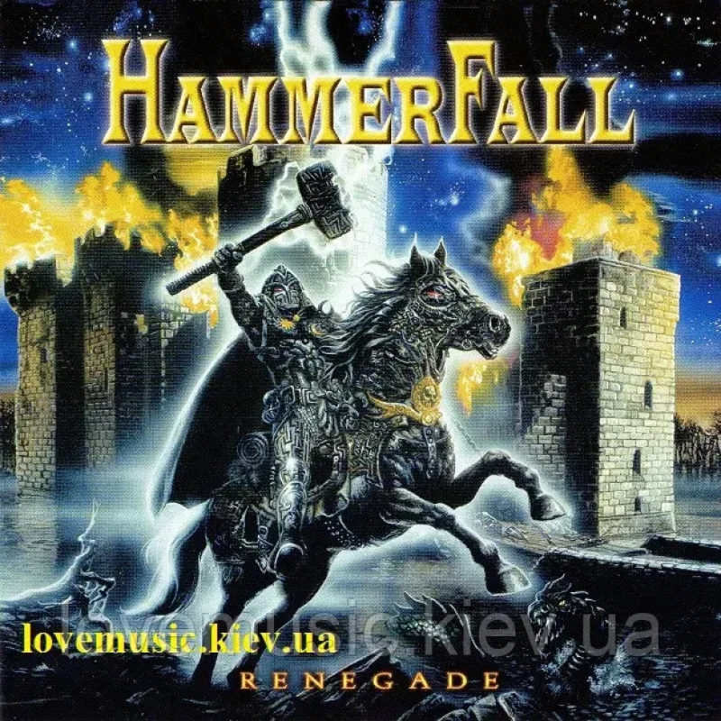 Музичний сд диск HAMMERFALL Renegade (2000) (audio cd)