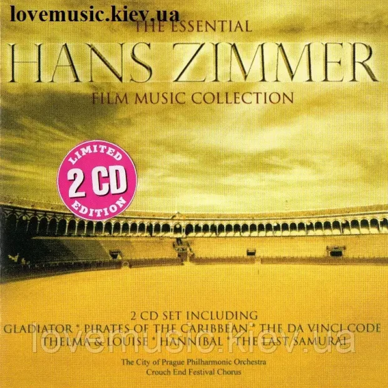 Музичний сд диск HANS ZIMMER The essential Film music collection (2007) (audio cd)