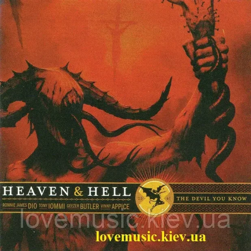 Музичний сд диск HEAVEN & HELL The devil you know (2009) (audio cd)