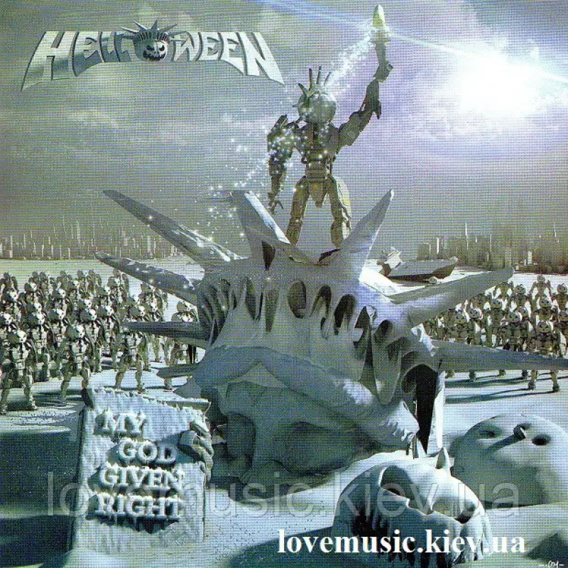 Музичний сд диск HELLOWEEN My god given right (2015) (audio cd)