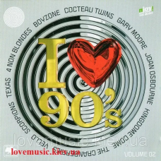 Музичний сд диск I LOVE 90“s VOL. 2 (2010) (audio cd)