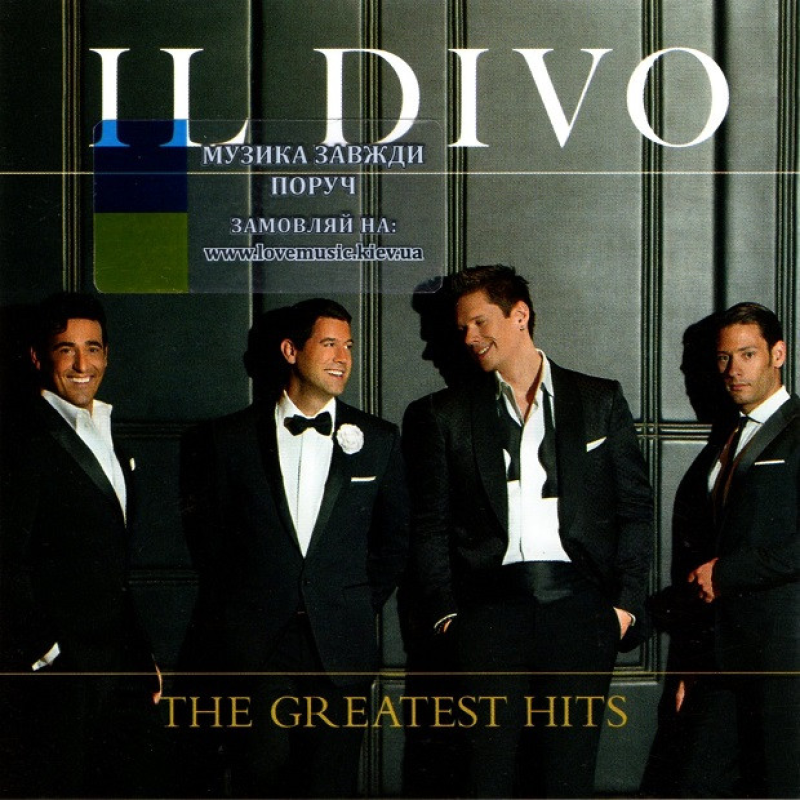 Музичний сд диск IL DIVO Greatest hits (2012) (audio cd)
