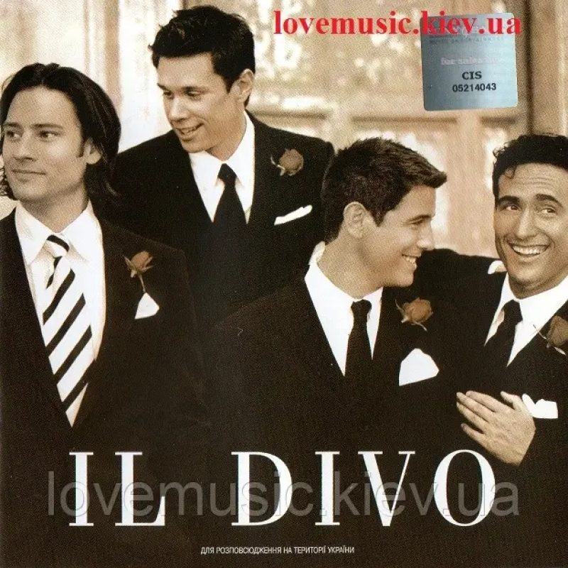 Музичний сд диск IL DIVO Il divo (2004) (audio cd)