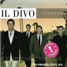 Музичний сд диск IL DIVO Siempre (2006) (audio cd)