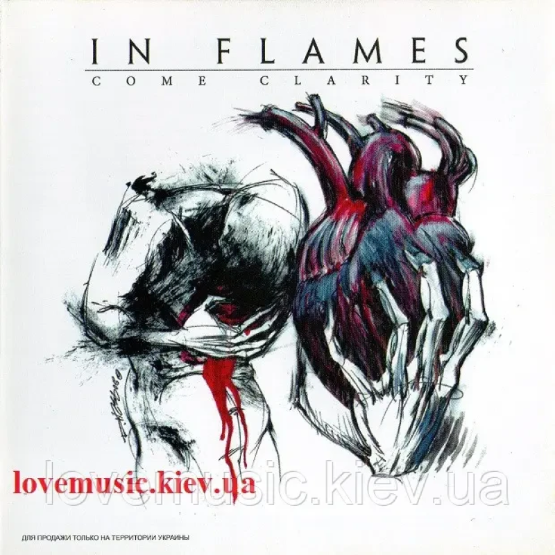 Музичний сд диск IN FLAMES Come clarity (2006) (audio cd)
