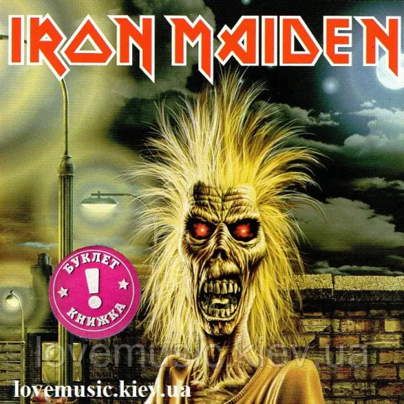 Музичний сд диск IRON MAIDEN Iron maiden (1980) (audio cd)