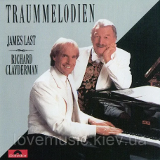 Музичний сд диск JAMES LAST & RICHARD CLAYDERMAN Traummelodien (2000) (audio cd)