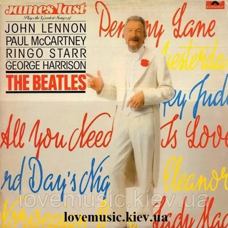 Музичний сд диск JAMES LAST Play Beatles (1983) (audio cd)
