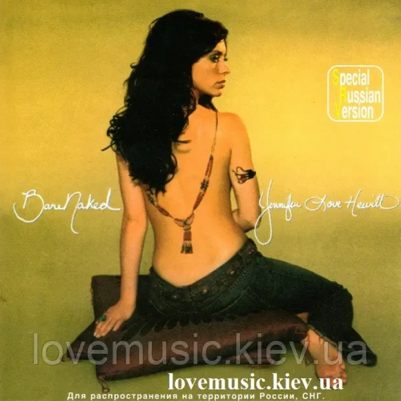 Музичний сд диск JENNIFER LOVE HEWITT BareNaked (2002) (audio cd)