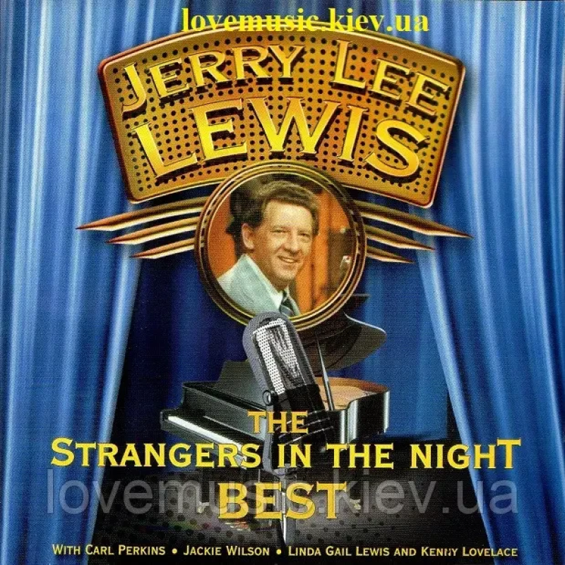 Музичний сд диск JERRY LEE LEWIS The strangers in the night (2002) (audio cd)