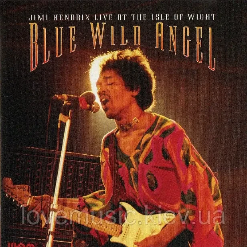 Музичний сд диск JIMI HENDRIX Blue wild angel (2002) (audio cd)