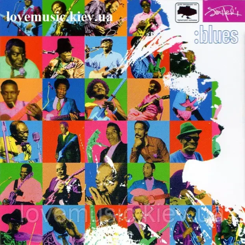 Музичний сд диск JIMI HENDRIX Blues (1994) (audio cd)