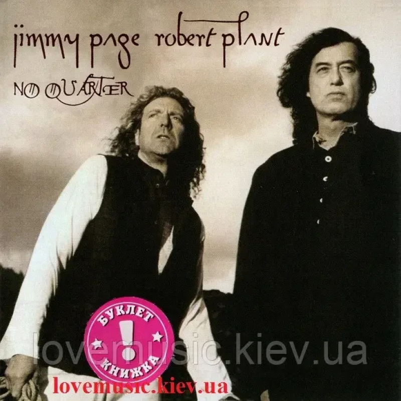 Музичний сд диск JIMMY PAGE & ROBERT PLANT No quarter (1994) (audio cd)