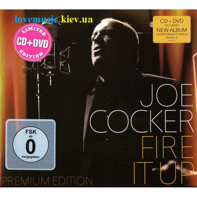Музичний сд диск JOE COCKER Fire it up (2012) Deluxe edition (audio cd)