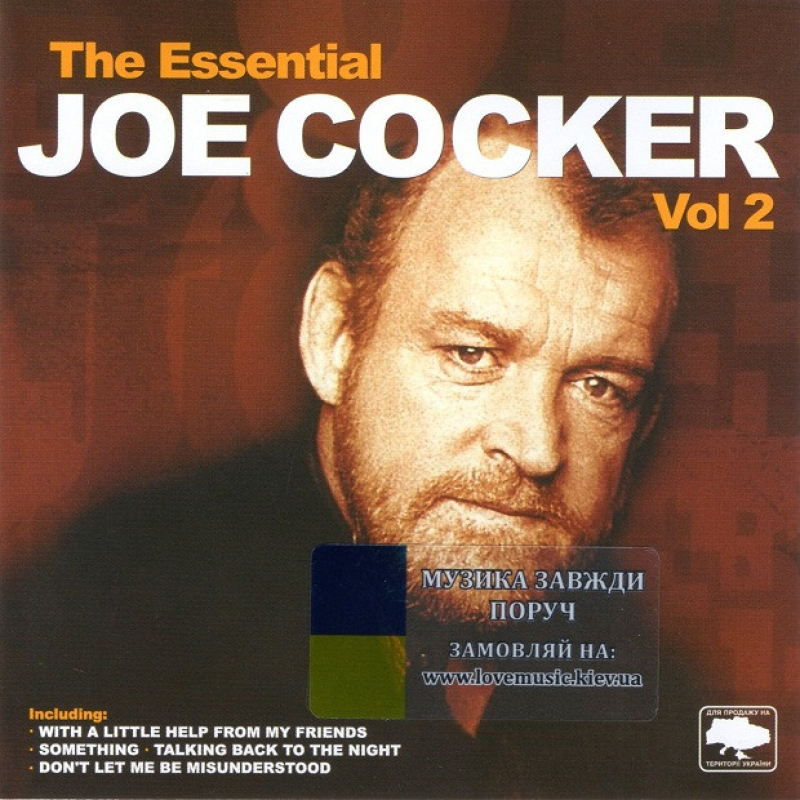 Музичний сд диск JOE COCKER The essential Vol.2 (2001) (audio cd)