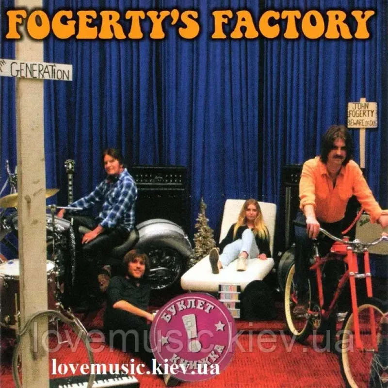 Музичний сд диск JOHN FOGERTY Fogerty“s factory (2020) (audio cd)