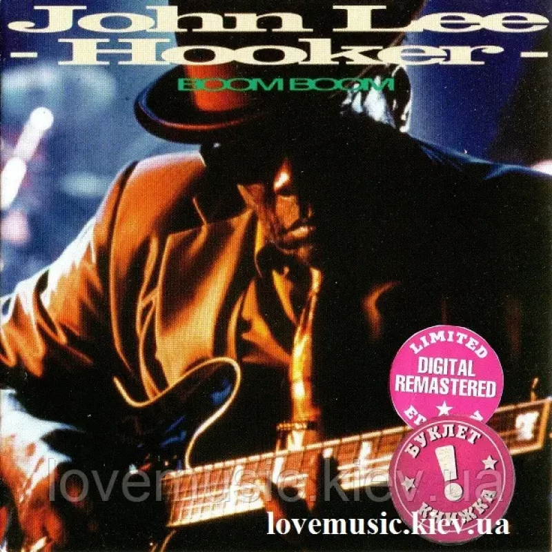 Музичний сд диск JOHN LEE HOOKER Boom boom (1992) (audio cd)
