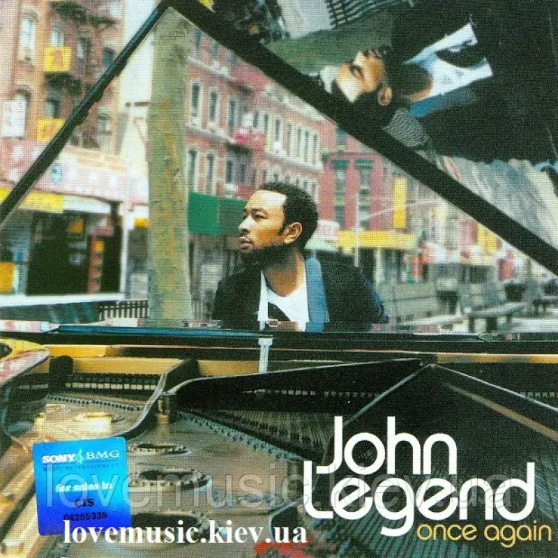 Музичний сд диск JOHN LEGEND Once again (2006) (audio cd)