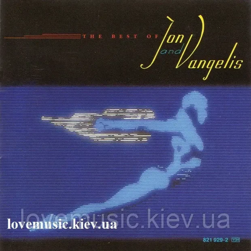 Музичний сд диск JON AND VANGELIS The best of (1984) (audio cd)