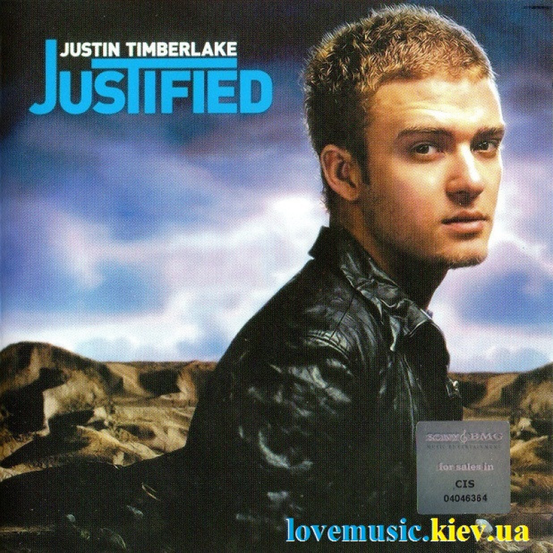 Музичний сд диск JUSTIN TIMBERLAKE Justified (2002) (audio cd)