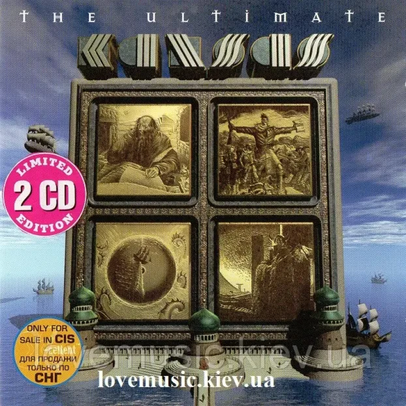 Музичний сд диск KANSAS The Ultimate (2002) (audio cd)