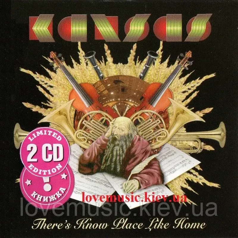 Музичний сд диск KANSAS There“s know place like home (2009) (audio cd)