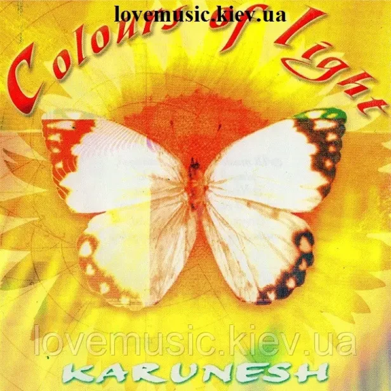 Музичний сд диск KARUNESH Colours of light (1987) (audio cd)