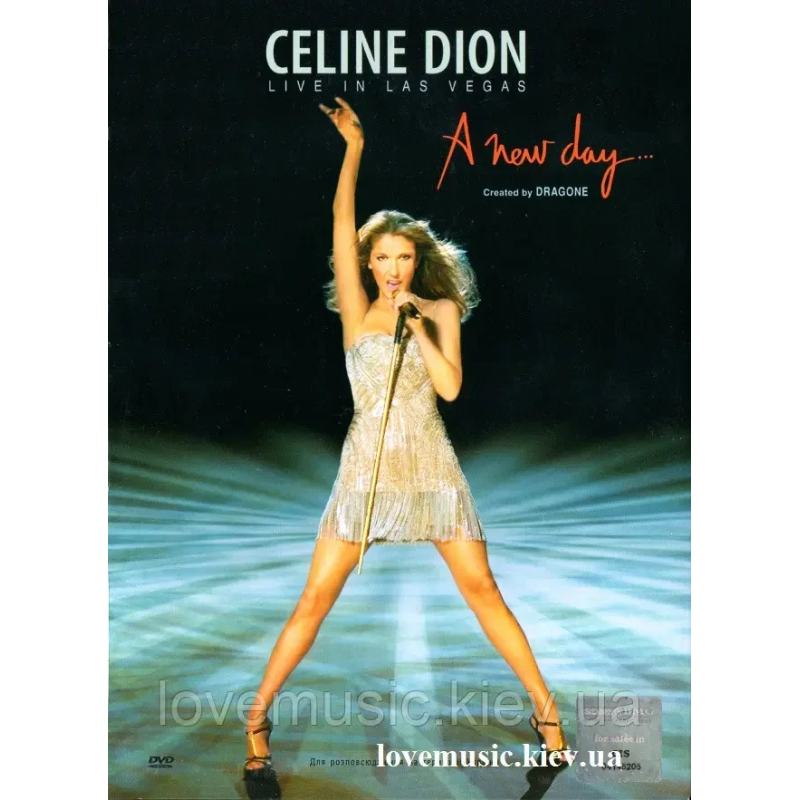 Відео диск CELINE DION Live in Las Vegas (2007) (dvd video)