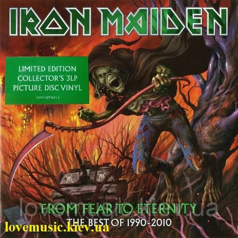 Вінілова платівка IRON MAIDEN From fear to eternity The best of 1990–2010 (2011) Vinyl (LP Record)