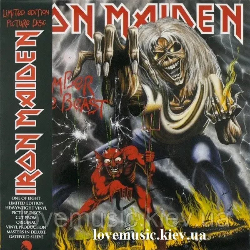Вінілова платівка IRON MAIDEN The number of beast (1982) Vinyl (LP Record)