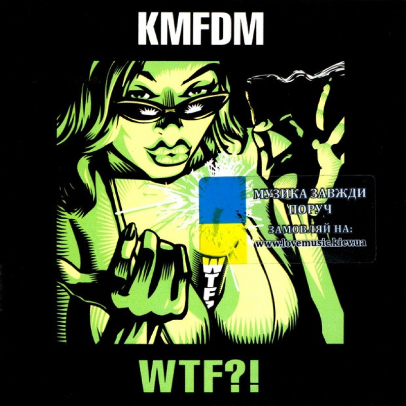 Музичний сд диск KMFDM WTF?! (2011) (audio cd)
