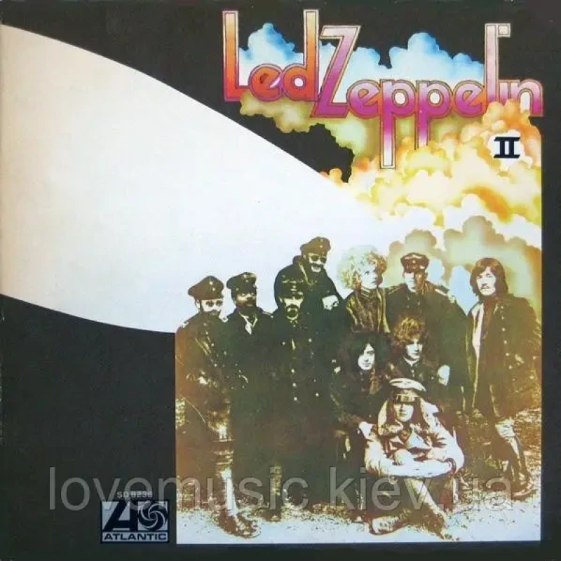 Музичний сд диск LED ZEPPELIN II (1969) (audio cd)