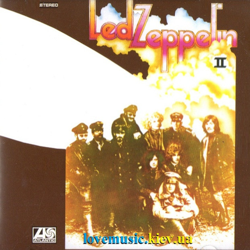 Музичний сд диск LED ZEPPELIN II (1969) (audio cd)