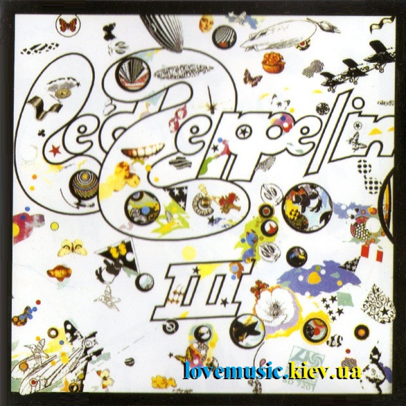 Музичний сд диск LED ZEPPELIN III (1970) (audio cd)