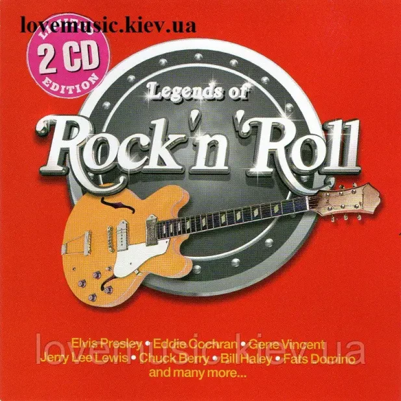 Музичний сд диск LEGENDS OF ROCK “N“ ROLL (2004) (audio cd)