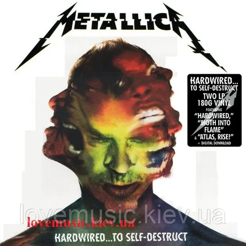 Вінілова платівка METALLICA Hardwired… To Self–Destruct (2016) Vinyl (LP Record)