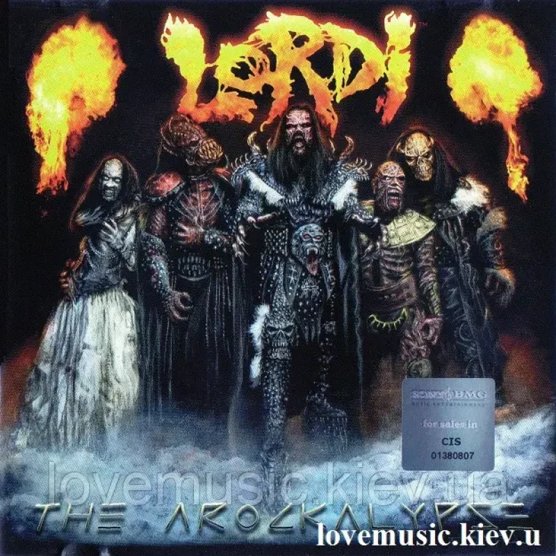 Музичний сд диск LORDI The arockalypse (2006) (audio cd)
